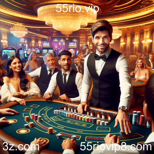 A Experiência Imersiva do Cassino Ao Vivo no 55rio.vip